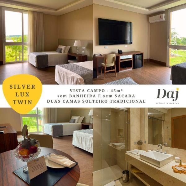 Daj Resort & Marina Ribeirao Claro Esterno foto